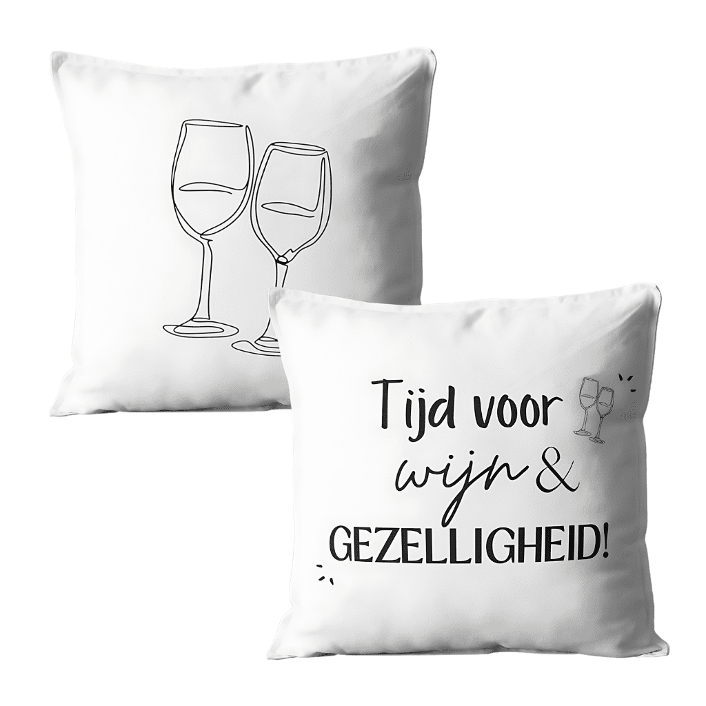 sierkussen wijn living club