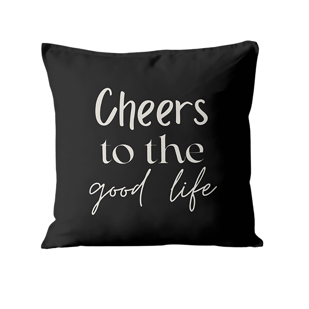 sierkussen cheers voorkant