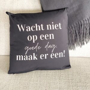 sierkussen goede dag sfeerfoto