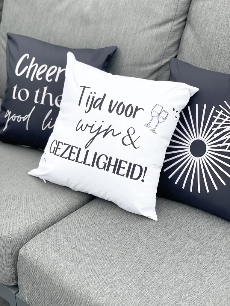 sierkussens dubbelzijdig living club